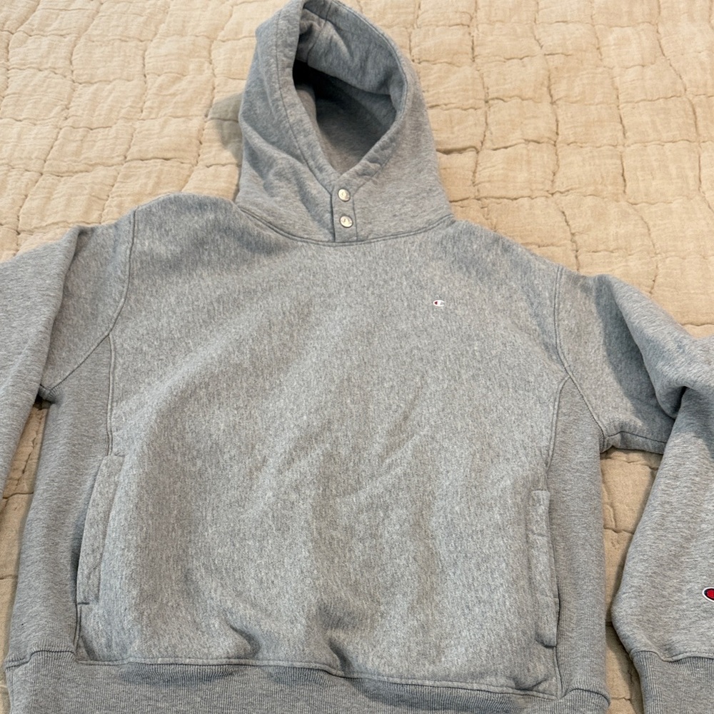 Champion Heather Gray Men's Hoodie